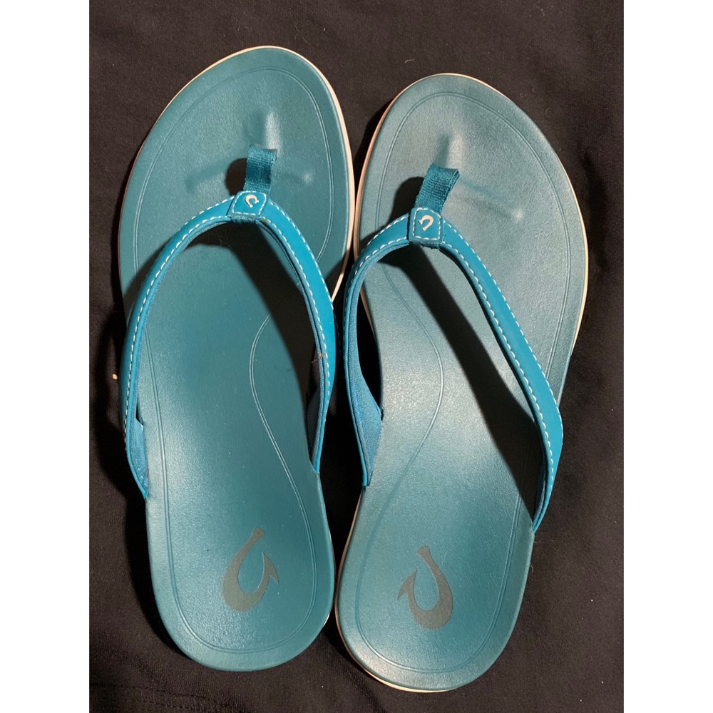 COASTAL TEAL BEACH SANDALS